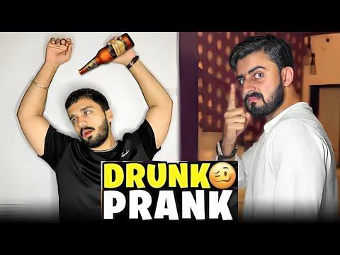 On High Demand First Drunk Prank on Haider😂Dosti toor k chla gya🙏🏻Rajab Butt Family Vlogs thumbnail