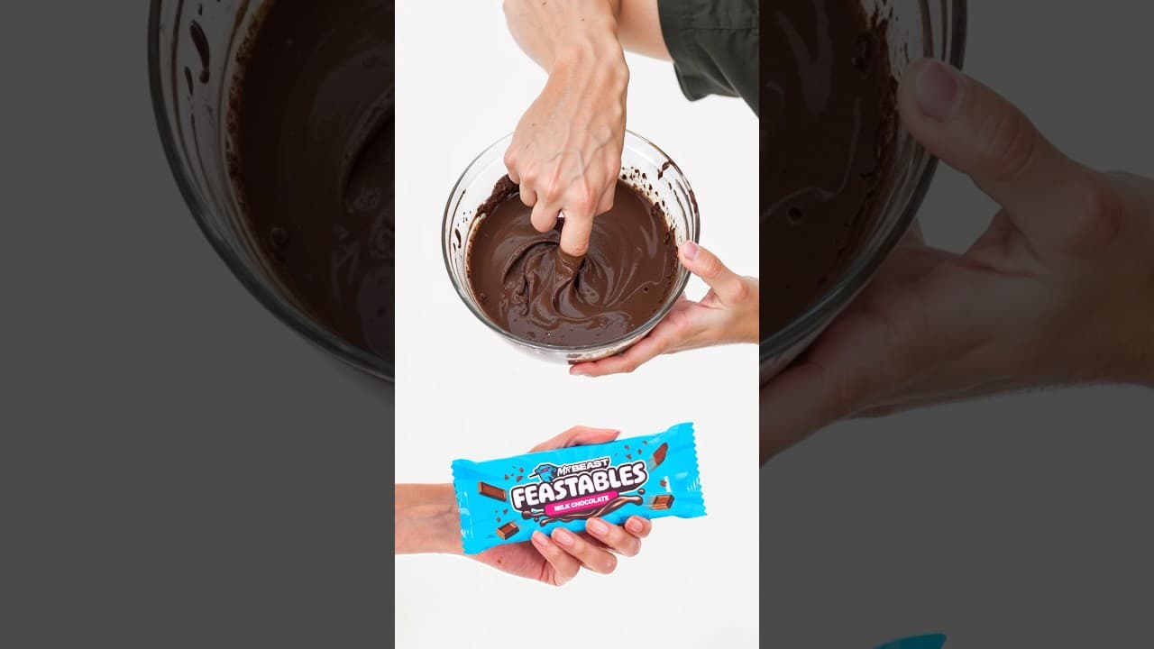 Most Expensive Hand Model Holds Feastables