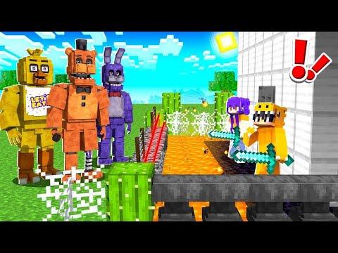 FNAF vs. MOST SECURE HOUSE - Minecraft thumbnail