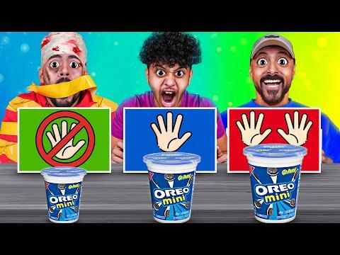 تحدي لا تختار الورقة الخطأ ❌(( الرجل الضخم انكسرت يده 💔😔)) thumbnail