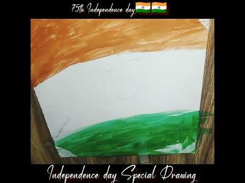 🇮🇳75th Independence day Special Drawing Happy Independence day thumbnail