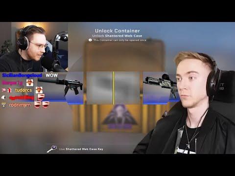 sparkles opens the rarest csgo skin without realizing... thumbnail