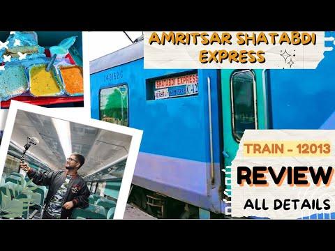Part - 1 LUXURY💰TRAIN🚉12013 | DELHI 👉 AMRITSAR | SHATABDI EXPRESS | 🍱FOOD REVIEW | TICKET PRICE💸 thumbnail