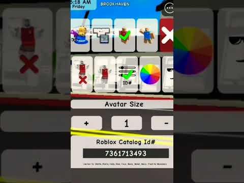 Codes for Brookhaven Roblox catalogue ID｜TikTok Search