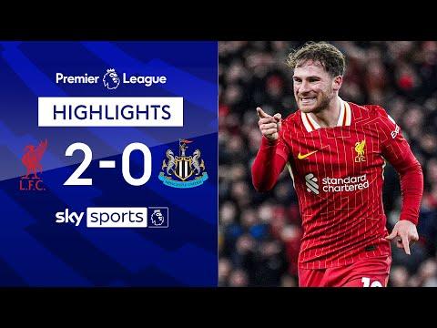 Reds go THIRTEEN clear! 🔝 | Liverpool 2-0 Newcastle | Premier League highlights thumbnail