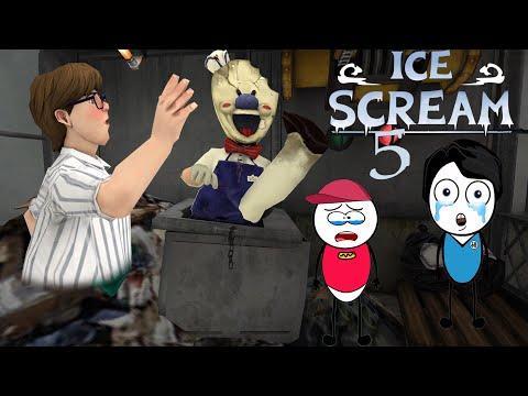 ICE SCREAM 5 Friends Full Gameplay - Horror Android Game | Khaleel and Motu thumbnail