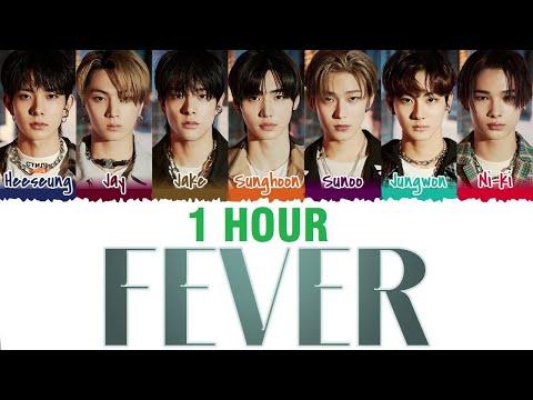 [1 HOUR] ENHYPEN – 'FEVER' Lyrics [Color Coded_Han_Rom_Eng] thumbnail