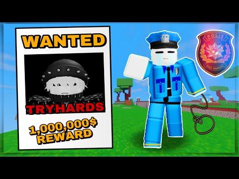 I WAS ASSIGNED TO TARGET TRYHARD PLAYERS.. (ROBLOX BEDWARS) thumbnail