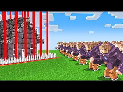 1,000 MrBeast VS Safest Minecraft House thumbnail