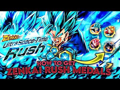 How To Get ZENKAI RUSH MEDALS!! FREE ZENKAIS for your Team Tutorial!! DB LEGENDS thumbnail