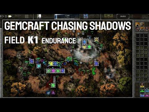 GemCraft Chasing Shadows 💎 field K1 - Looming difficulty (Tower defense game) - ENDURANCE game thumbnail