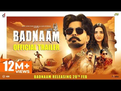 BADNAAM (Official Trailer) : Jayy Randhawa, Jasmine Bhasin : Rel 28th Feb - Punjabi Movies 2025 thumbnail