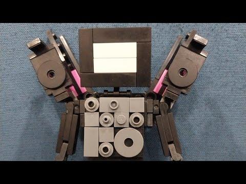 lego mini upgraded titan tvman full tutorial thumbnail