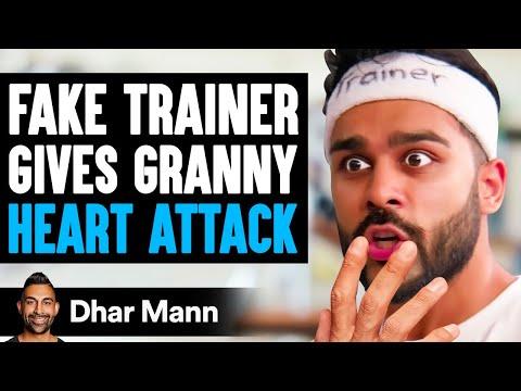FAKE TRAINER Gives GRANNY HEART ATTACK Ft. Adam Waheed  | Dhar Mann thumbnail