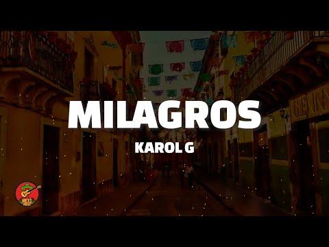 KAROL G - Milagros(Letra) thumbnail