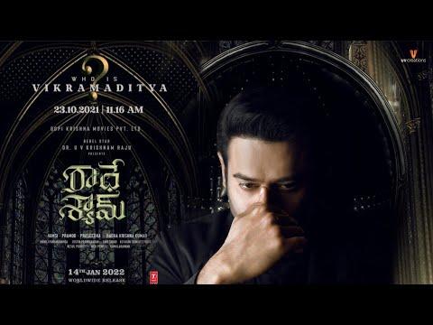 Radhe Shyam Teaser | Vikram Aditya Teaser | Prabhas | Pooja Hegde | Radha Kumar | Tollywood Nagar thumbnail
