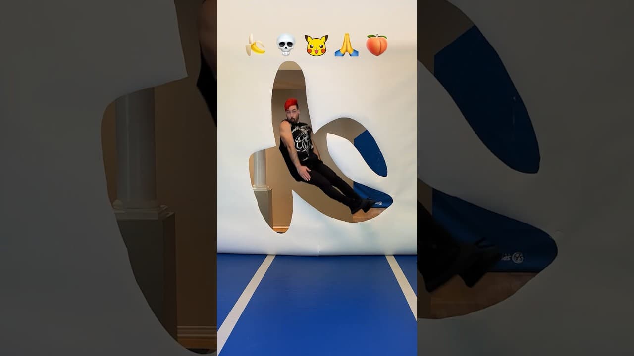 Emoji shape challenge + parkour ๐ฑ๐ฅ (PART 3)