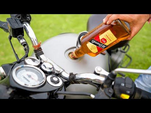 Running Bike From Alcohol - दारू से चला दी गाड़ी | 100% Working Trick thumbnail