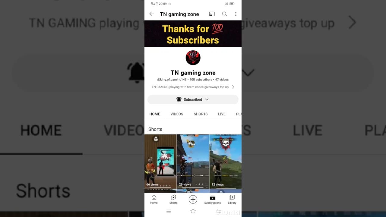 Channel Banner