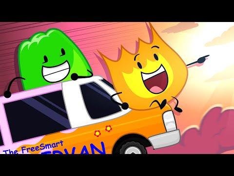 BFDI: Firey and Gelatin Steal a Van thumbnail