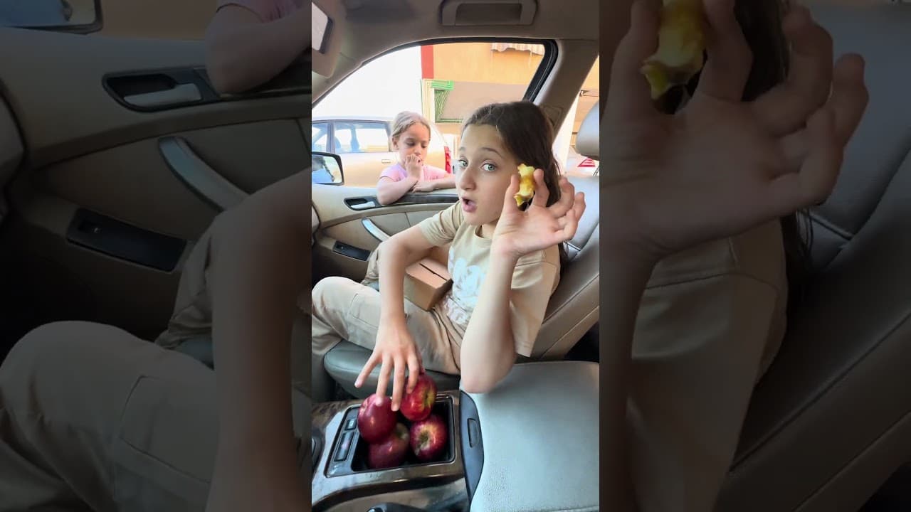 ماشا اعطتني التفاحة اللذيذة ./ماريا الحاج