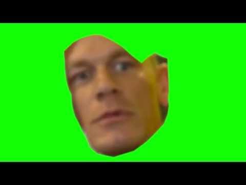 John Cena "are you sure about that?" GREENSCREEN thumbnail