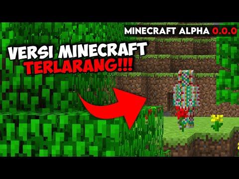 BERMAIN VERSI MINECRAFT YANG TERLARANG (MINECRAFT ALPHA 0.0.0) thumbnail