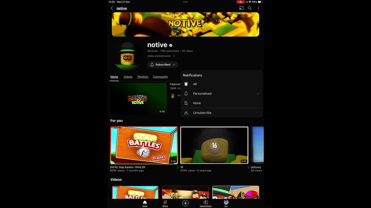 Channel Banner