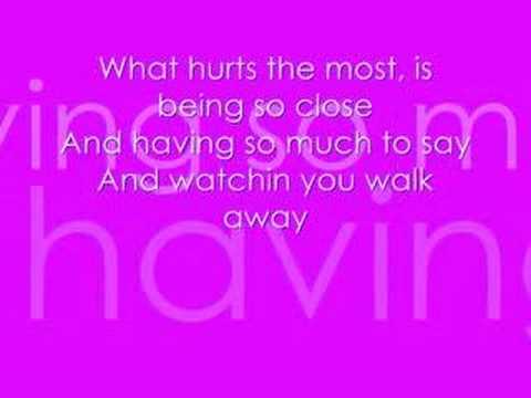 What Hurts The Most - Cascada (With Lyrics) thumbnail