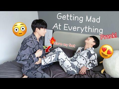 Getting Mad At Everything Prank❤️He Warms My Feet With His Belly❤️[Gay Couple Lucas&Kibo BL] thumbnail