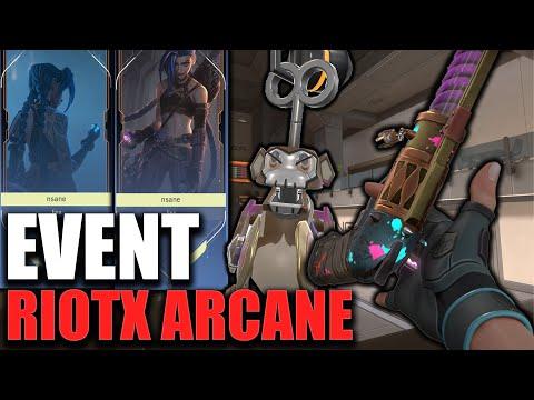 RIOTX ARCANE - specjalna DARMOWA przepustka bojowa i nowa kolekcja Arcane! - Valorant Przecieki thumbnail