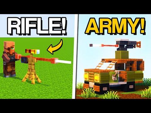 Minecraft: 15 BEST Military Build Hacks & Ideas! thumbnail