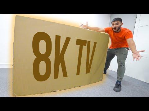 Samsung 8K TV Unboxing and review! thumbnail