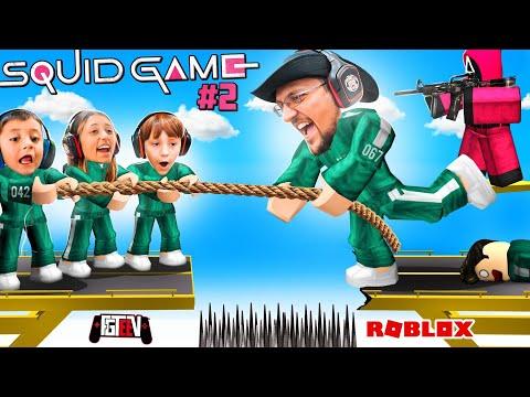 SQUID GAME Split My Family on Different TEAMS! (FGTeeV ROBLOX Red Light Green Light pt 2 Chapter 4) thumbnail