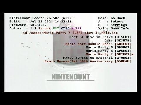 How to download and get free gamecube games on your wii with Nintendont thumbnail