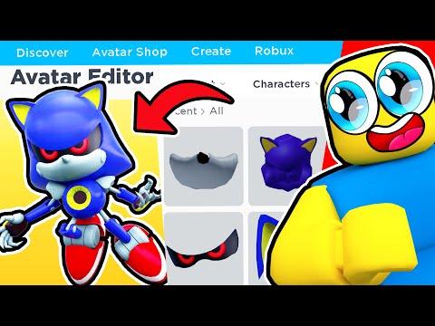 I Made METAL SONIC A ROBLOX ACCOUNT... (HOW TO MAKE REALISTIC SONIC ROBLOX AVATAR) thumbnail