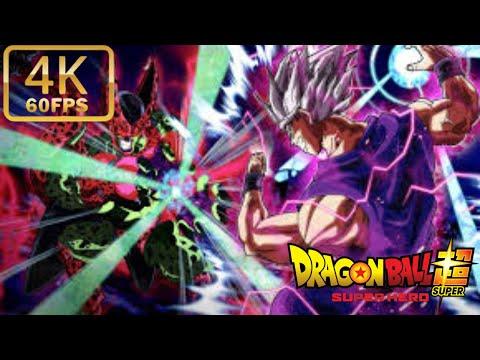 Beast Gohan Vs Cell Max [Full Fight In English Dub]  (Dragon Ball Super Super Hero) thumbnail