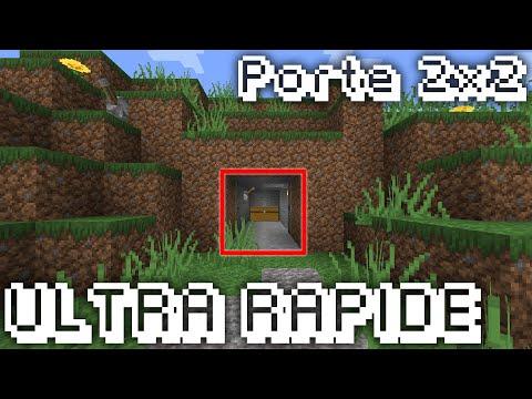 PORTE 2x2 ULTRA RAPIDE & COMPACTE | Tuto Redstone #103 | Minecraft FR JAVA PC thumbnail