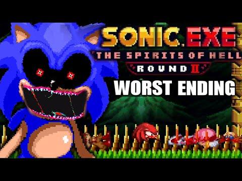 SCARIEST SONIC.EXE GAME! THE SPIRITS OF HELL ROUND 2 [SALLY.EXE WHISPER OF SOUL] SECRET WORST ENDING thumbnail