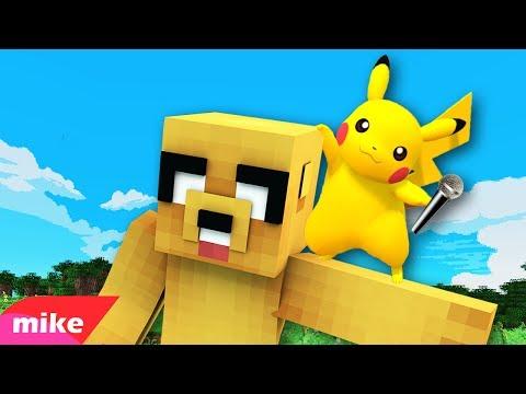 PIKACHU MIKE! 🎤 PARODIA MUSICAL MINECRAFT | Zedd - Beautiful Now ft. Jon Bellion [ESPECIAL 500.000] thumbnail