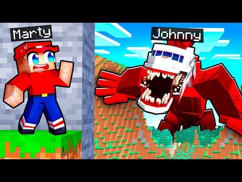 I PRANKED my FRIENDS as THE INFECTED SKY in Minecraft! thumbnail