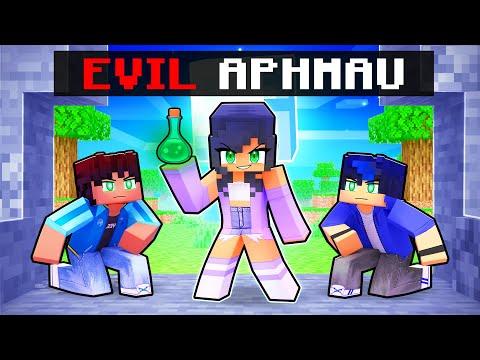 Becoming EVIL APHMAU in Minecraft! thumbnail
