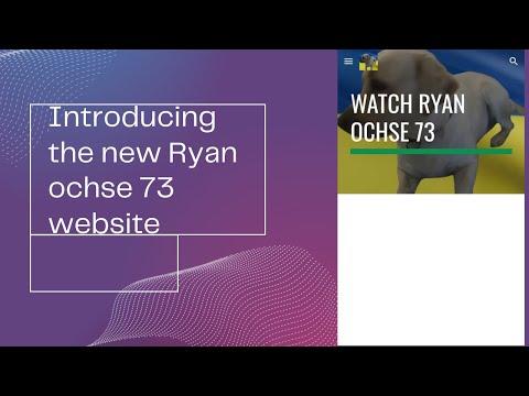 Introducing the new Ryan ochse 73 website thumbnail