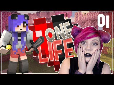 Minecraft | One Life: My First Day! [1] | Mousie & Shubble thumbnail