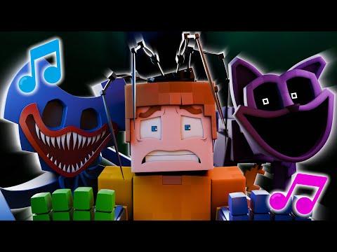HAPPY FACE 🎵 Minecraft Poppy Playtime Chapter 3 Animated Music Video thumbnail