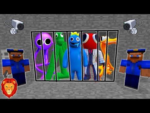 RAINBOW FRIENDS PRESOS (MINECRAFT PRISON ESCAPE) | MINECRAFT ESCAPA DE LA PRISION ROLEPLAY thumbnail