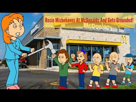 Rosie Misbehaves At McDonalds And Gets Grounded! thumbnail