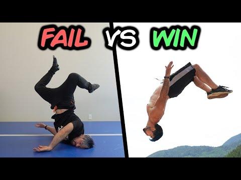 Best Wins vs Fails Compilation (Parkour, Trampoline, Funny) thumbnail