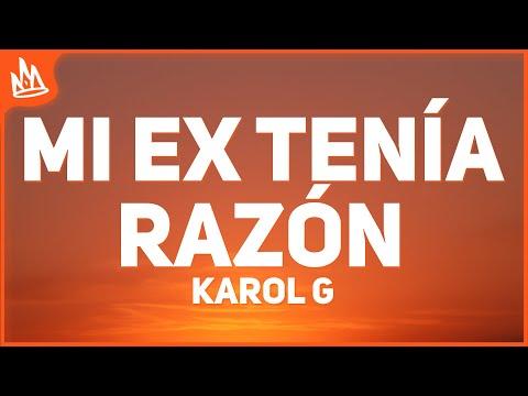 KAROL G - MI EX TENÍA RAZÓN (Letra) thumbnail