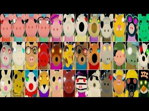 ALL PIGGY 1 JUMPSCARES IN ROBLOX PIGGY BOOK 2 thumbnail